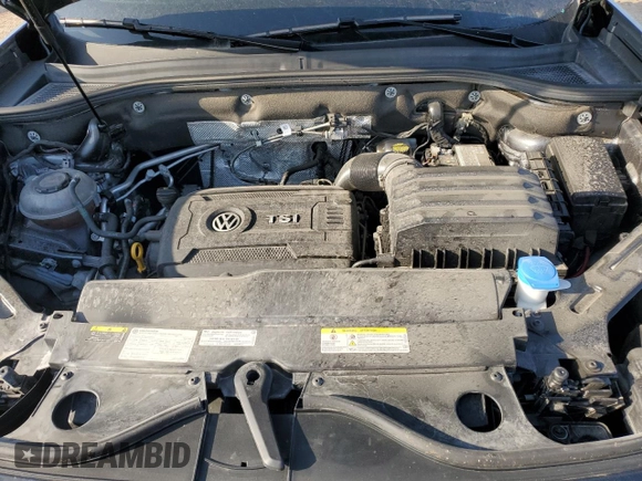 2021 Volkswagen Atlas S with VIN 1V2AP2CA7MC606267, listed as a Copart auction lot 56690154 with 53,381 mi miles and Salvage title. Bid and sale history available at DreamBid. Image 12.