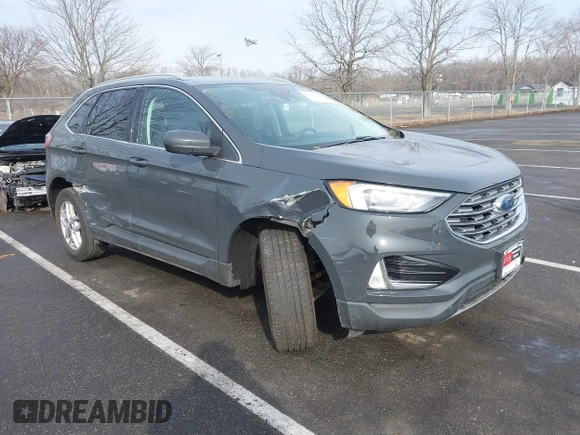 2021 Ford Edge SEL with VIN 2FMPK4J91MBA43484, listed as a IAAI auction lot 41457795 with 62,556 mi miles. Bid and sale history available at carsss.com. Image 6.