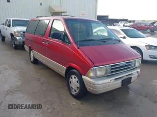 1996 Ford Aerostar with VIN 1FMDA31X1TZC09092, listed as a IAAI auction lot 41784476 with 173,065 mi miles. Bid and sale history available at carsss.com. Image 1.