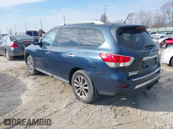 2014 Nissan Pathfinder Platinum with VIN 5N1AR2MM8EC685563, listed as a IAAI auction lot 41709443 with 139,155 mi miles and . Bid and sale history available at DreamBid. Image 3.