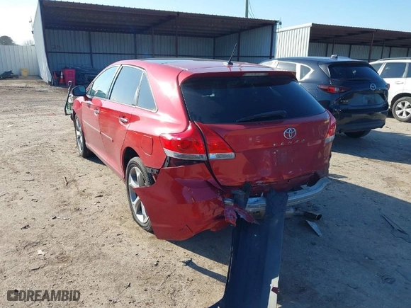 2011 Toyota Venza with VIN 4T3ZK3BB0BU043723, listed as a IAAI auction lot 41626888 with 186,974 mi miles. Bid and sale history available at carsss.com. Image 3.