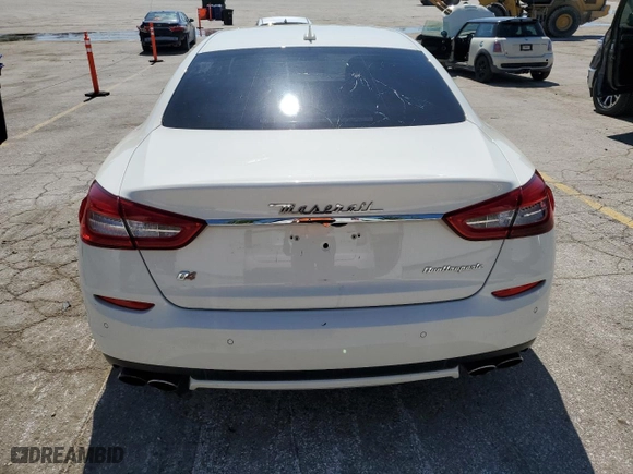 2015 Maserati Quattroporte S Q4 with VIN ZAM56RRA6F1153047, listed as a Copart auction lot 54162865 with 126,954 mi miles and Clean Title. Bid and sale history available at carsss.com. Image 6.