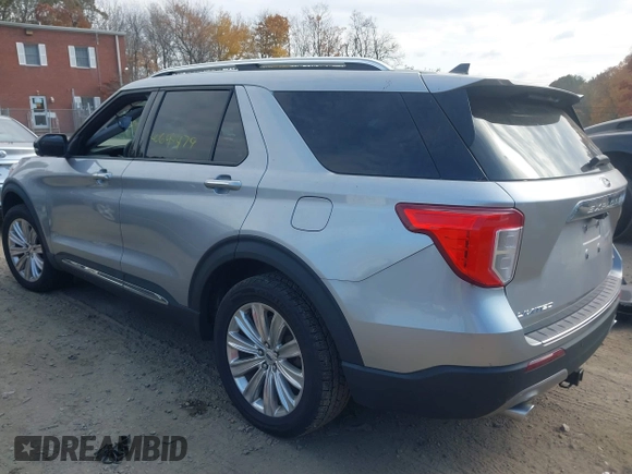 2021 Ford Explorer Limited with VIN 1FM5K8FW2MNA09295, listed as a IAAI auction lot 40694479 with 58,815 mi miles. Bid and sale history available at carsss.com. Image 3.
