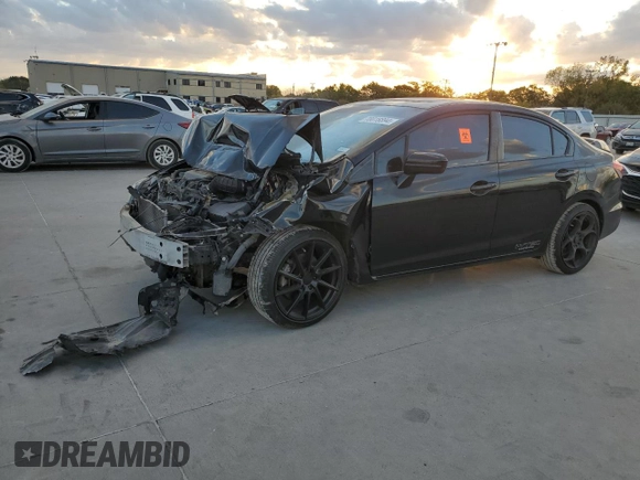 2015 Honda Civic Sedan Si with VIN 2HGFB6E50FH702790, listed as a Copart auction lot 78018894 with 0 mi miles and Salvage Title. Bid and sale history available at carsss.com. Image 1.