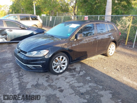2019 Volkswagen Golf SportWagen S with VIN 3VWY57AU6KM507092, listed as a IAAI auction lot 41923298 with 65,900 mi miles. Bid and sale history available at carsss.com. Image 17.