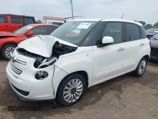 2014 FIAT 500L Easy with VIN ZFBCFABH8EZ002444, listed as a IAAI auction lot 42471881 with 134,266 mi miles and . Bid and sale history available at DreamBid. Image 6.