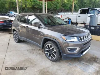 2018 Jeep Compass Limited z VIN 3C4NJCCBXJT361662, wystawiony jako Copart lot #57085315 z przebiegiem 61 815 mil mil oraz Szkoda całkowita • Salvage title. Historia ofert i sprzedaży dostępna na DreamBid. Obrazek 4.