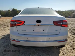 2015 Kia Cadenza Limited with VIN KNALN4D78F5172928, listed as a Copart auction lot 75952444 with 124,572 mi miles and Salvage Title. Bid and sale history available at carsss.com. Image 6.
