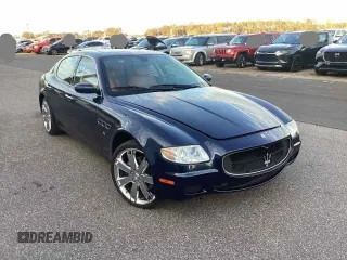 2007 Maserati Quattroporte z VIN ZAMCE39A770028685, wystawiony jako Copart lot #42655475 z przebiegiem 134 320 mil mil oraz Czysty tytuł • Clean title. Historia ofert i sprzedaży dostępna na DreamBid. Obrazek 1.