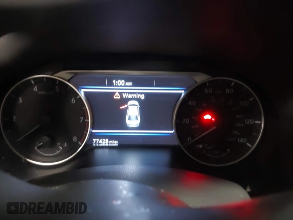 2019 Nissan Altima SL with VIN 1N4BL4EW6KC185215, listed as a IAAI auction lot 41135202 with 77,428 mi miles and . Bid and sale history available at carsss.com. Image 7.