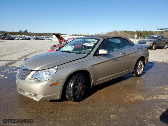 2009 Chrysler Sebring Touring with VIN 1C3LC55D59N543233, listed as a Copart auction lot 89125205 with 97,086 mi miles and Salvage Title. Bid and sale history available at carsss.com. Image 1.