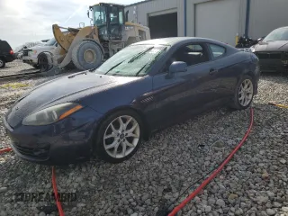 2008 Hyundai Tiburon GT z VIN KMHHN66F08U288041, wystawiony jako Copart lot #48870495 z przebiegiem 212 039 mil mil oraz Czysty tytuł • Clean title. Historia ofert i sprzedaży dostępna na DreamBid. Obrazek 1.