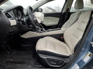 2017 Mazda 6 Grand Touring with VIN JM1GL1W53H1121416, listed as a Copart auction lot 50084295 with 104,206 mi miles and Salvage Title. Bid and sale history available at carsss.com. Image 7.