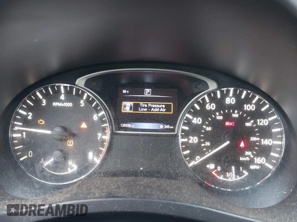 2016 Nissan Altima S with VIN 1N4AL3AP4GN344572, listed as a IAAI auction lot 42047459 with 129,336 mi miles and . Bid and sale history available at carsss.com. Image 7.