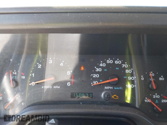 2001 Jeep Wrangler Sahara with VIN 1J4FA59S51P332107, listed as a IAAI auction lot 40954726 with 150,671 mi miles. Bid and sale history available at carsss.com. Image 7.