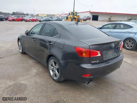 2010 Lexus IS 250 with VIN JTHBF5C25A5120963, listed as a IAAI auction lot 41535633 with 189,887 mi miles. Bid and sale history available at carsss.com. Image 3.