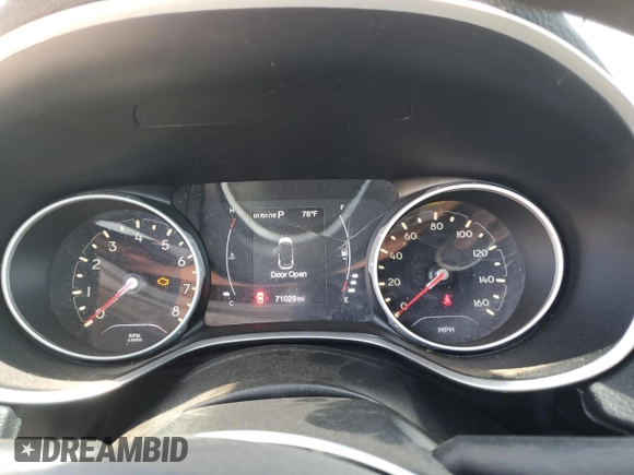 2021 Jeep Compass Sport с VIN 3C4NJCAB8MT545909, выставлен на аукционе Copart как лот 59778355 с пробегом 71 029 миль миль и Списание • Salvage title. История ставок и продаж доступна на DreamBid. Изображение 9.