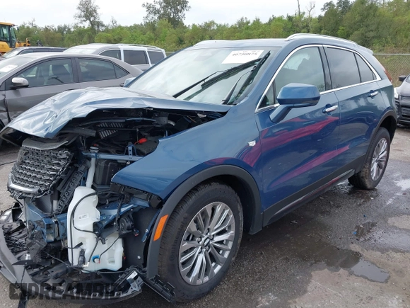 2024 Cadillac XT4 AWD Premium Luxury with VIN 1GYFZDR49RF209769, listed as a IAAI auction lot 40750875 with 1,221 mi miles and . Bid and sale history available at DreamBid. Image 16.