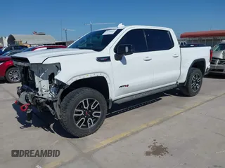 2021 GMC Sierra 1500 AT4 with VIN 1GTU9EET6MZ178665, listed as a IAAI auction lot 41765746 with 113,526 mi miles. Bid and sale history available at carsss.com. Image 2.