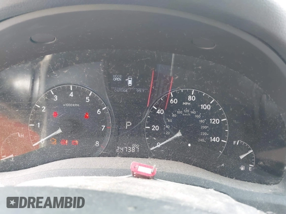 2010 Lexus RX 350 с VIN 2T2BK1BAXAC017079, выставлен на аукционе IAAI как лот 42541680 с пробегом 247 387 миль миль и . История ставок и продаж доступна на DreamBid. Изображение 7.
