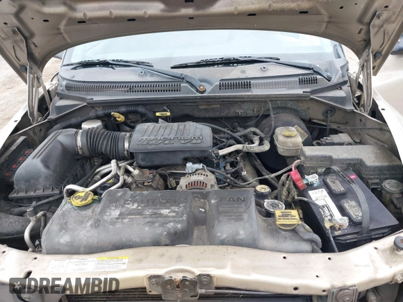 2004 Dodge Dakota SLT with VIN 1D7HG42N44S525545, listed as a IAAI auction lot 41739083 with 266,353 mi miles. Bid and sale history available at carsss.com. Image 10.