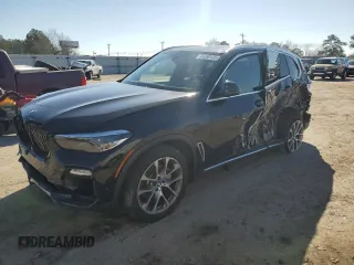 2020 BMW X5 xDrive40i with VIN 5UXCR6C08L9B51977, listed as a Copart auction lot 43430135 with 0 mi miles and Non Repairable. Bid and sale history available at carsss.com. Image 1.