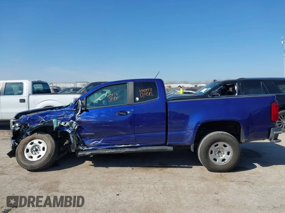 2017 Chevrolet Colorado 2WD WT with VIN 1GCHSBEA7H1282069, listed as a IAAI auction lot 41668202 with 80,163 mi miles. Bid and sale history available at carsss.com. Image 15.