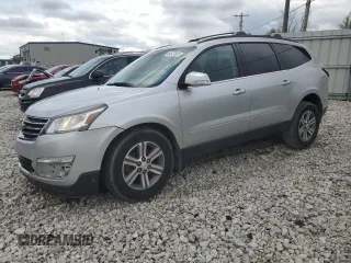2015 Chevrolet Traverse LT z VIN 1GNKVHKD3FJ350449, wystawiony jako Copart lot #54677065 z przebiegiem 155 128 mil mil oraz Czysty tytuł • Clean title. Historia ofert i sprzedaży dostępna na DreamBid. Obrazek 1.