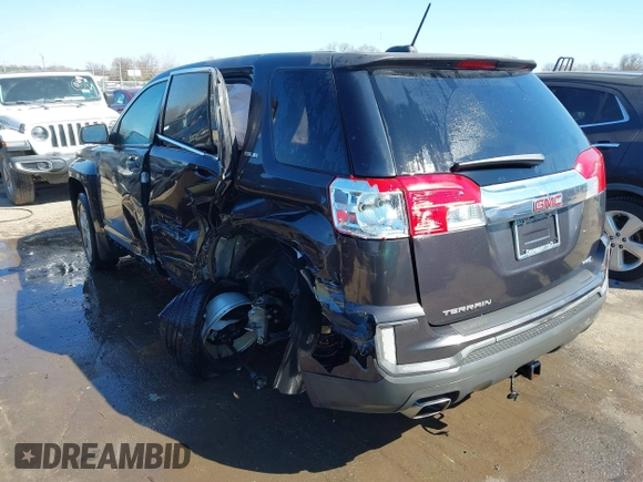 2016 GMC Terrain SLE with VIN 2GKFLSEK5G6175129, listed as a IAAI auction lot 41652834 with 78,828 mi miles. Bid and sale history available at carsss.com. Image 3.