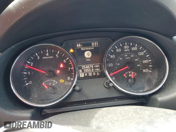 2012 Nissan Rogue SL with VIN JN8AS5MT2CW604753, listed as a Copart auction lot 50014305 with 254,674 mi miles and Salvage Title. Bid and sale history available at DreamBid. Image 9.
