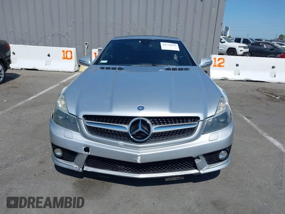 2009 Mercedes-Benz SL 55/63 AMG with VIN WDBSK70F69F148436, listed as a IAAI auction lot 42770233 with 120,523 mi miles and . Bid and sale history available at DreamBid. Image 12.
