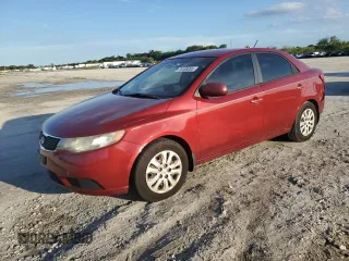 2011 Kia Forte EX with VIN KNAFU4A20B5459585, listed as a Copart auction lot 76109284 with 96,805 mi miles and Salvage Title. Bid and sale history available at carsss.com. Image 1.