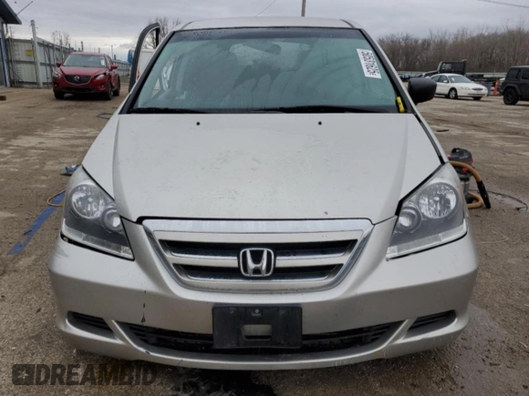 2007 Honda Odyssey LX with VIN 5FNRL382X7B140770, listed as a Copart auction lot 50531625 with 126,117 mi miles and Salvage Title. Bid and sale history available at carsss.com. Image 5.