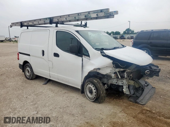 2015 Nissan NV200 S with VIN 3N6CM0KN9FK721104, listed as a Copart auction lot 57464775 with 236,441 mi miles and Salvage title. Bid and sale history available at DreamBid. Image 4.