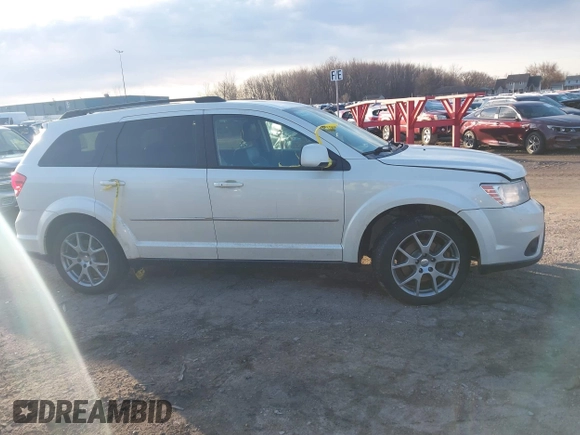 2012 Dodge Journey GT with VIN 3C4PDDEGXCT369519, listed as a IAAI auction lot 41744634 with 279,518 mi miles and . Bid and sale history available at DreamBid. Image 13.