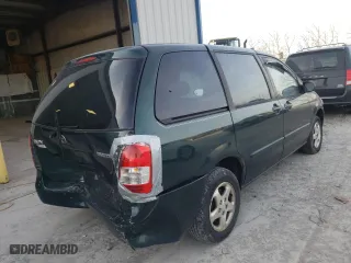 2000 Mazda MPV DX with VIN JM3LW28G8Y0106384, listed as a Copart auction lot 66537813 with 223,272 mi miles and Salvage Title. Bid and sale history available at carsss.com. Image 4.