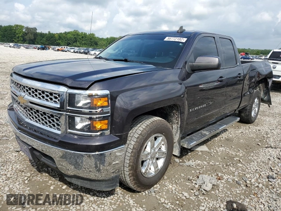2015 Chevrolet Silverado 1500 LT with VIN 1GCRCREH4FZ203950, listed as a Copart auction lot 42800245 with 123,811 mi miles and Salvage Title. Bid and sale history available at carsss.com. Image 2.