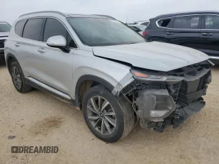 2019 Hyundai Santa Fe Limited with VIN 5NMS53AD2KH027877, listed as a Copart auction lot 51873095 with 105,587 mi miles and Clean Title. Bid and sale history available at carsss.com. Image 4.