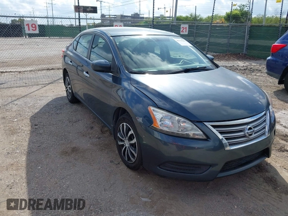 2014 Nissan Sentra SR with VIN 3N1AB7AP8EL681640, listed as a IAAI auction lot 42705806 with 148,208 mi miles and . Bid and sale history available at DreamBid. Image 1.