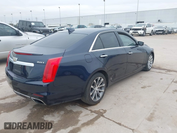 2016 Cadillac CTS Sedan Luxury Collection RWD with VIN 1G6AR5SX7G0117203, listed as a IAAI auction lot 41506132 with 177,164 mi miles. Bid and sale history available at carsss.com. Image 4.