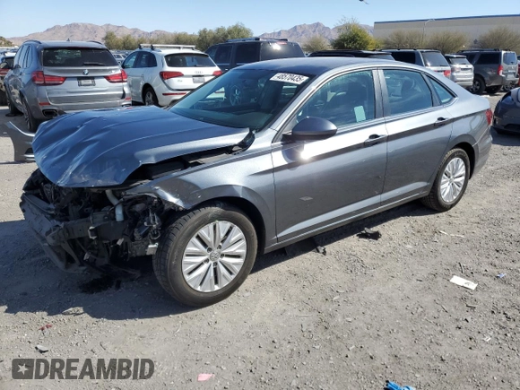 2019 Volkswagen Jetta S с VIN 3VWC57BU1KM088450, выставлен на аукционе Copart как лот 48570435 с пробегом 87 087 миль миль и Списание • Salvage title. История ставок и продаж доступна на DreamBid. Изображение 1.