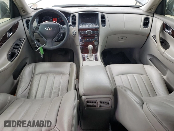 2010 Infiniti EX Journey with VIN JN1AJ0HP0AM701038, listed as a Copart auction lot 51952025 with 157,437 mi miles and Salvage title. Bid and sale history available at DreamBid. Image 8.