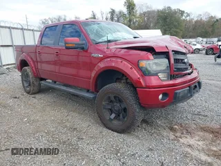 2013 Ford F-150 XL with VIN 1FTFW1CF4DFD68196, listed as a IAAI auction lot 41051752 with 164,149 mi miles. Bid and sale history available at carsss.com. Image 1.