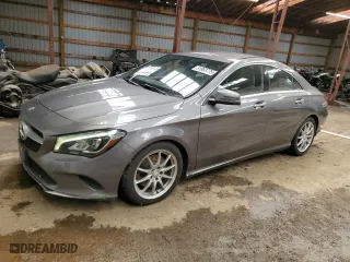 2018 Mercedes-Benz CLA with VIN WDDSJ4GB1JN501834, listed as a Copart auction lot 51863775 with 128,393 mi miles and Clean Title. Bid and sale history available at carsss.com. Image 1.