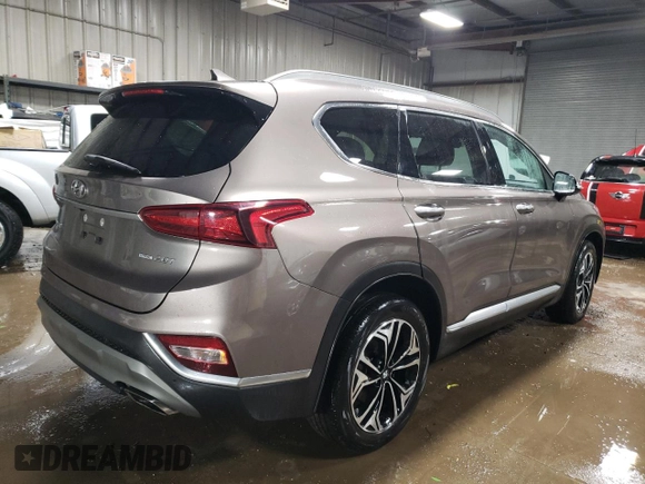 2020 Hyundai Santa Fe SEL with VIN 5NMS3CAA3LH218947, listed as a Copart auction lot 36693673 with 44,914 mi miles. Bid and sale history available at carsss.com. Image 3.