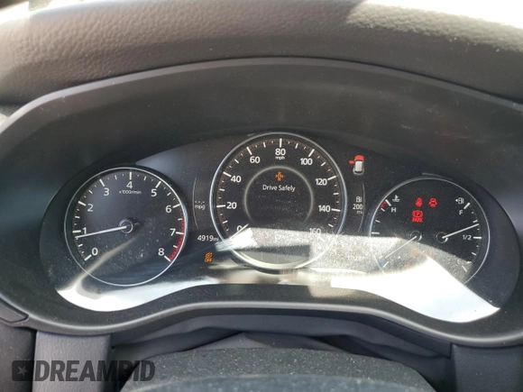 2025 Mazda CX-50 S Premium Plus with VIN 7MMVABEM4SN337321, listed as a Copart auction lot 53494665 with 4,919 mi miles and Salvage title. Bid and sale history available at DreamBid. Image 9.