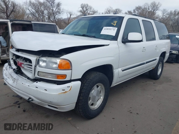 2005 GMC Yukon XL SLT with VIN 3GKFK16Z85G177502, listed as a IAAI auction lot 41899772 with 203,173 mi miles. Bid and sale history available at carsss.com. Image 2.