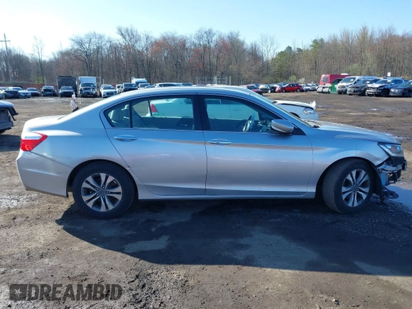 2014 Honda Accord Sedan LX with VIN 1HGCR2F33EA302238, listed as a IAAI auction lot 41984855 with 146,827 mi miles. Bid and sale history available at carsss.com. Image 13.