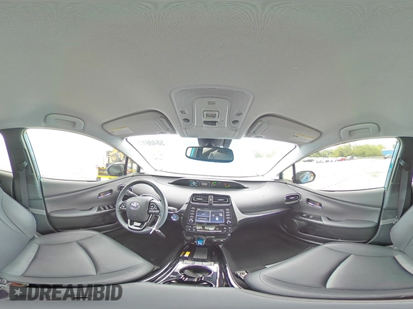 2021 Toyota Prius L Eco with VIN JTDKAMFU1M3146516, listed as a Copart auction lot 58406175 with 19,911 mi miles and Salvage title. Bid and sale history available at DreamBid. Image 15.