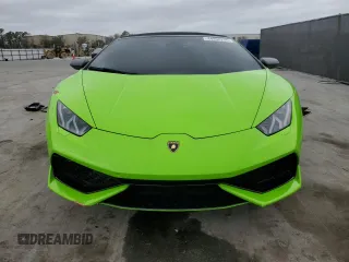 2017 Lamborghini Huracan LP 610-4 с VIN ZHWUR1ZF7HLA05866, выставлен на аукционе Copart как лот 44950255 с пробегом 18 205 миль миль и Списание • Salvage title. История ставок и продаж доступна на DreamBid. Изображение 5.